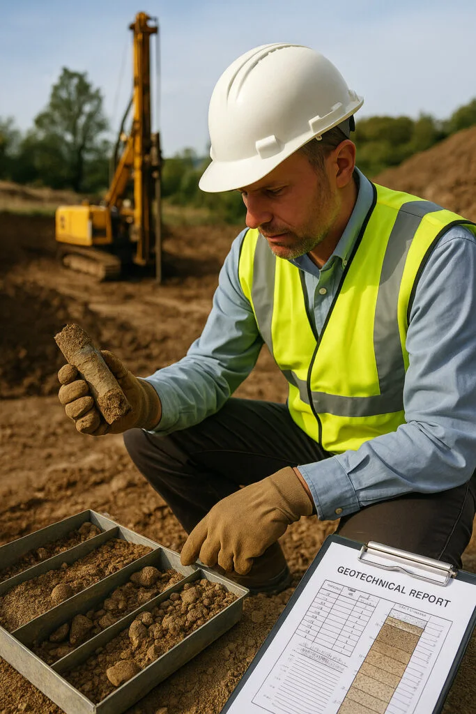 Geotechnical site investigations