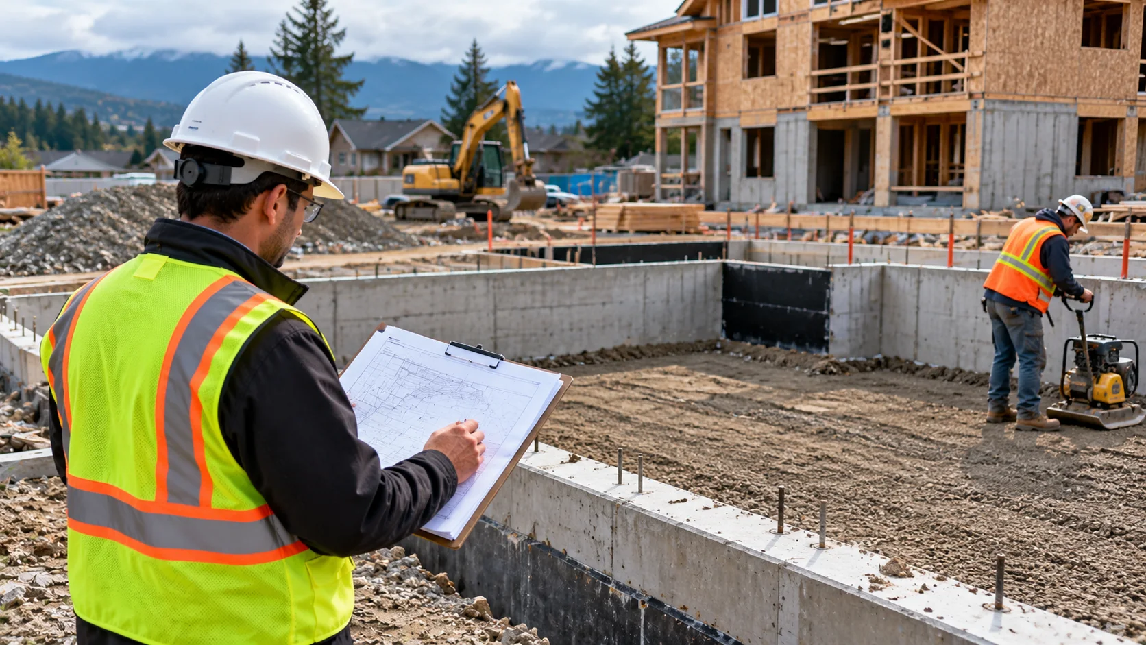 geotechnical field reviews during construction